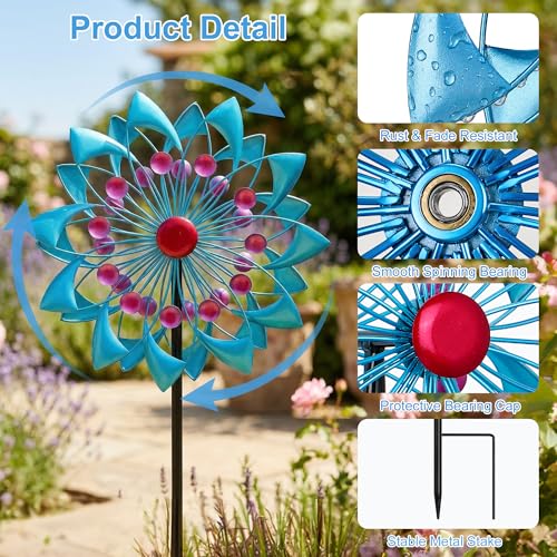Wind Spinner Outdoor (Flower)