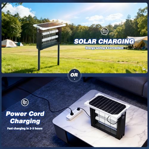 Large Solar Bug Zapper Outdoor