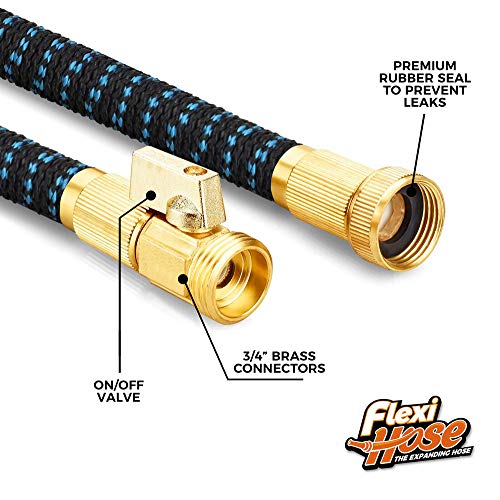 Expandable Garden Hose with 8 Function Nozzle