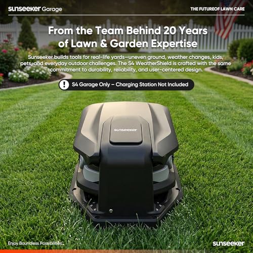 Garage for S4 Robot Lawn Mower