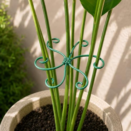 5PCS Monstera Plant Support Hook Green (Green / 5.5IN*5.5IN)