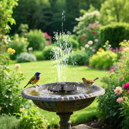 1.4W Solar Bird Bath Fountain Pump