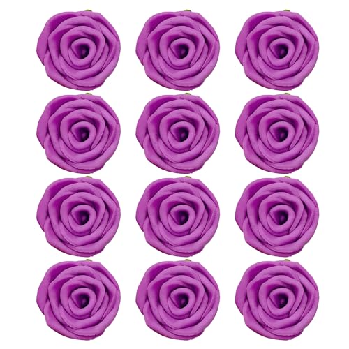 Edible Fuchsia Pink Roses (Fuchsia Pink)