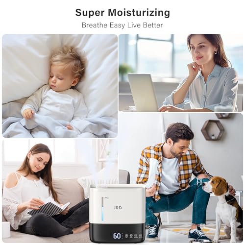 Humidifiers for Bedroom (White 4L)