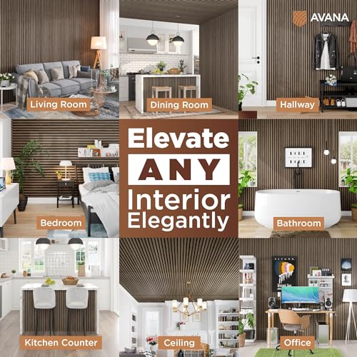 Acoustic Wood Wall Panels (8.26 Sq Ft)