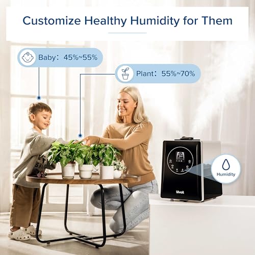 LV600HH 6L Warm&Cool Mist Humidifier for Bedroom Large Room Home