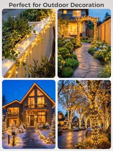 100FT 300LEDs Fairy Lights Solar Powered