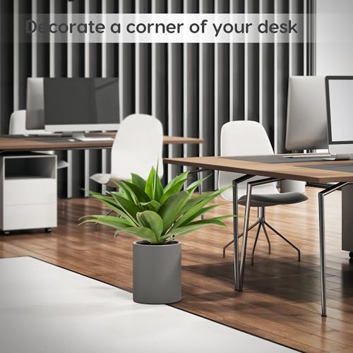 Artificial Agave Plant Set (Green*2 / 22 Inches)