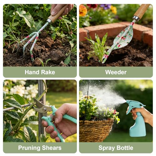 Garden Sets Gift for Women (Light Green)