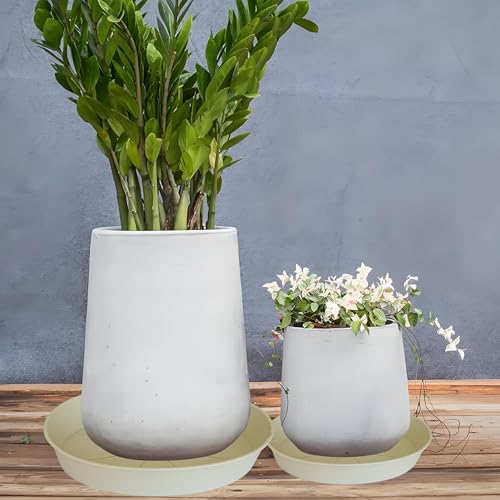 2 Pack of 18 19 inch Plant Saucer Drip Tray