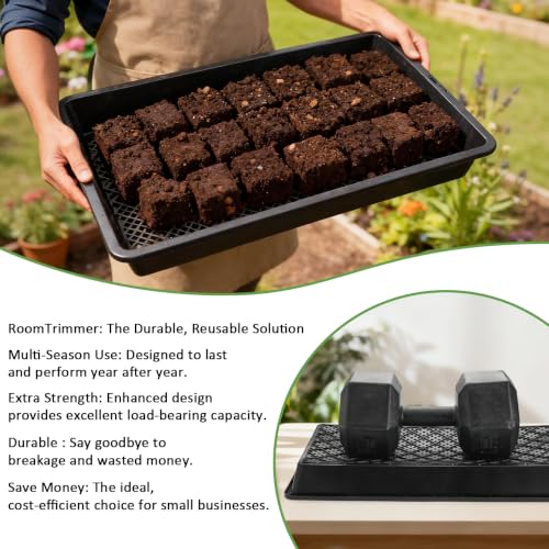 10 Pack 1020 Mesh Trays (20L x 10W x 2.3 H)