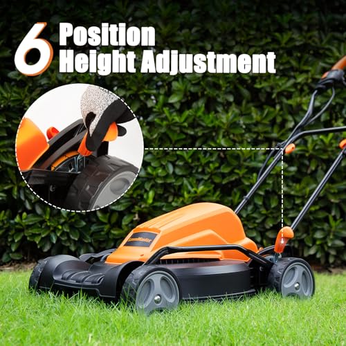 Electric Lawn Mower 12AMP 19 (19-Inch)