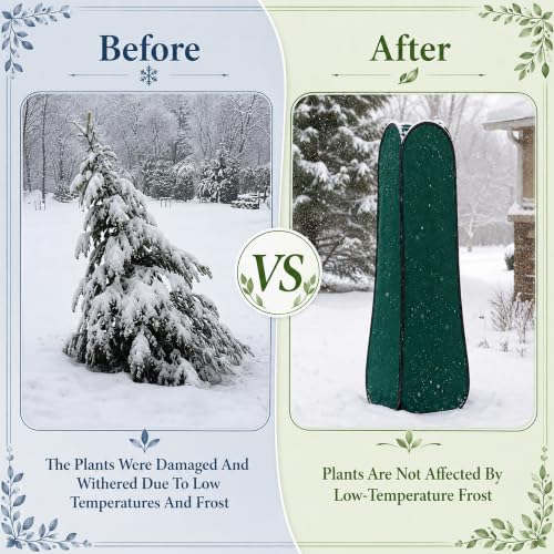 Pop Up Plant Cover Freeze Protection (16 X 16 X 50 Inch)
