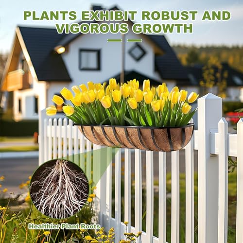 2 Pack 30 Inch Trough Coco Liner for Planters (30 inch-2 Pack)