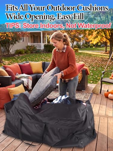 180 Gal Extra Large Pool Cover Storage Bag for Aboveground Pools (57''L x 29.5''H x 25''W)