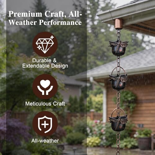 Dragonfly Rain Chain (Dragonfly)