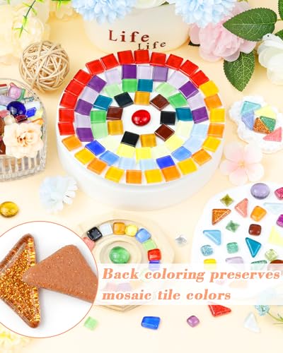 420g Mosaic Tiles for Crafts (280 Count)