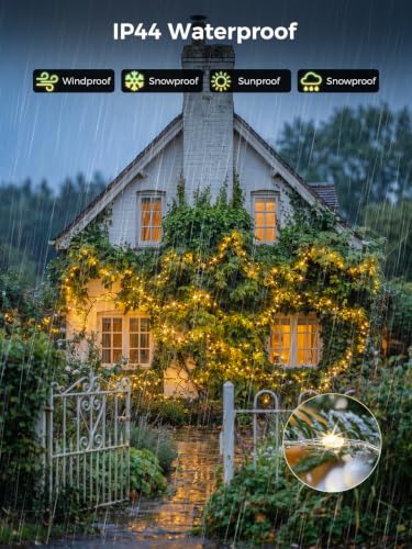 100FT 300LEDs Fairy Lights Solar Powered
