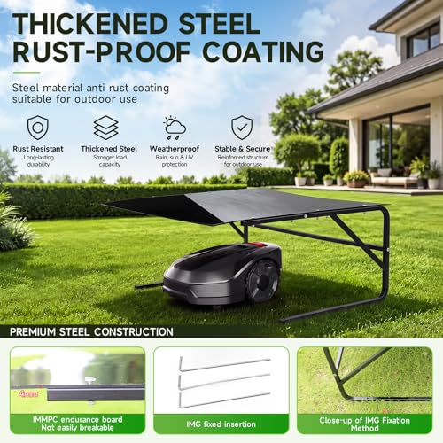 Robot Mower Garage (black)