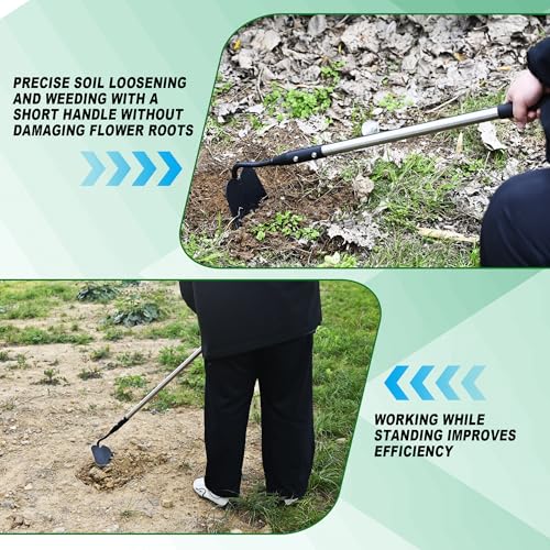 Garden Hoe Long Handle (Flat hoe)