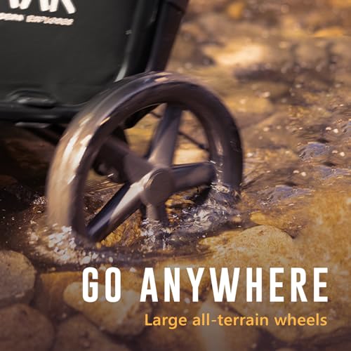 Go Anywhere 400lbs Large Capacity Collapsible Wagon Cart