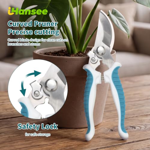 Blue Garden Tools 4 (blue-4pcs)