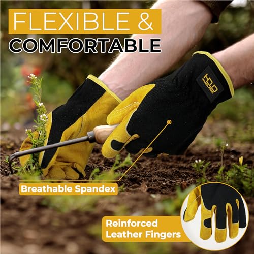 Leather Gardening Gloves