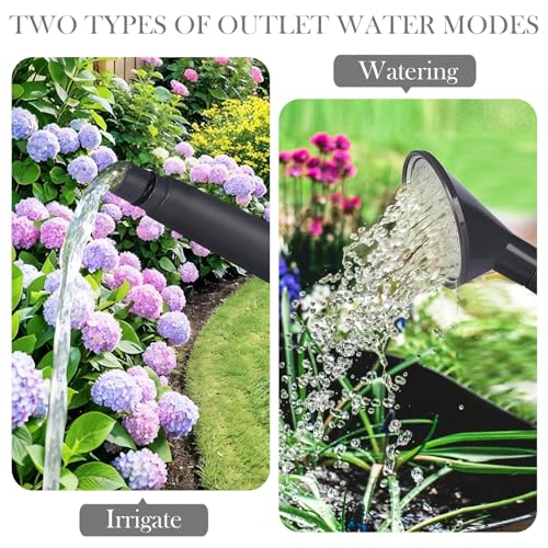 2 Gallon Watering Can for Indoor Plants (Gray / 2 Gallon)