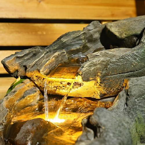 42.1 Inches Garden Outdoor Water Fountain