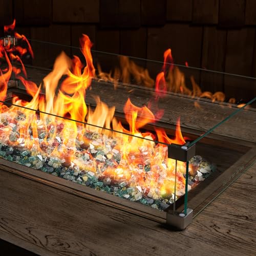 10 lbs Blended Fire Glass (160 Ounce)