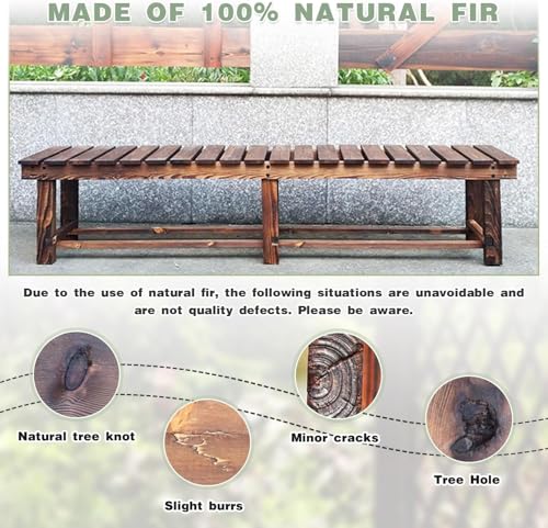 Outdoor Garden Wood Bench