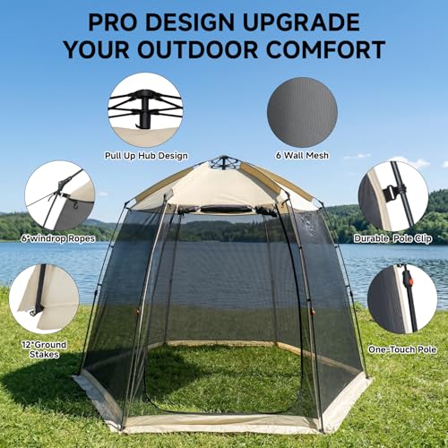 Screen House Gazebo (10 x 10 x 7 FT)