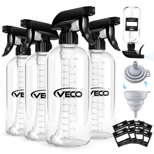 24oz Graduated Spray Bottles (24oz 4pack)