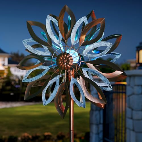 Solar Wind Spinners Outdoor