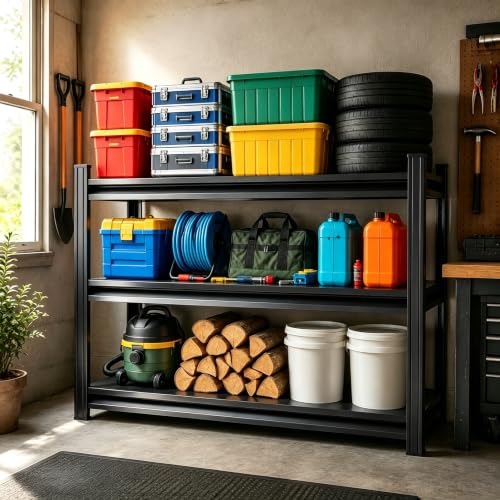 Garage Shelving 1200 LBS 3 (3TIER 31.5"H×39.4"W×11.8"D)