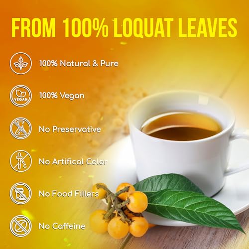 Premium 40 Bags Loquat Leaf Tea (40 Tea Bags)