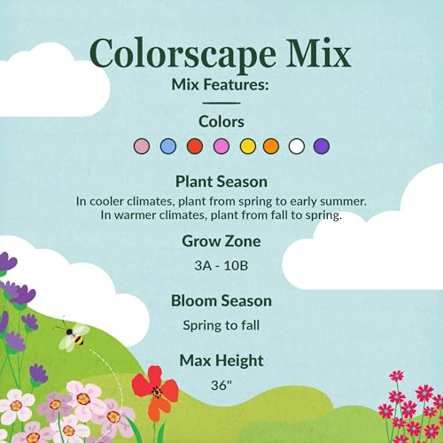 Colorscape Bulk Wildflower Seeds (16 Ounce)