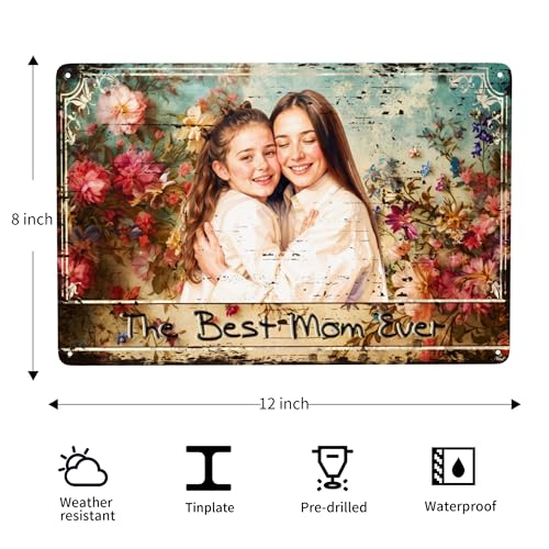 Personalized Picture Gifts for Mom Grandma (Photo Theme)
