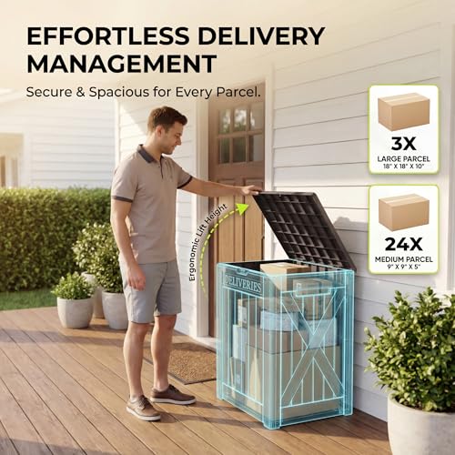 52 Gallon Deck Box (52 Gallon / Dark Brown)