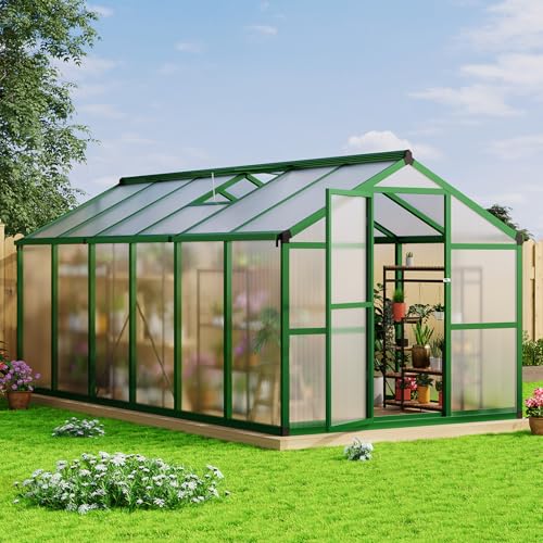 8x12 FT Greenhouse (Green / 8x12 FT)