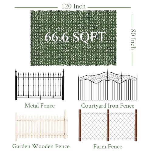 80"x120" 66.6 Sqft (Ivy vines / 80"x120")