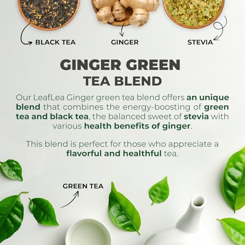 Ginger Green Tea Bags (80 Count)