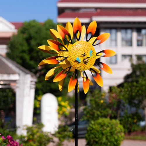 Sunflower Wind Spinners (Large-sunflower)