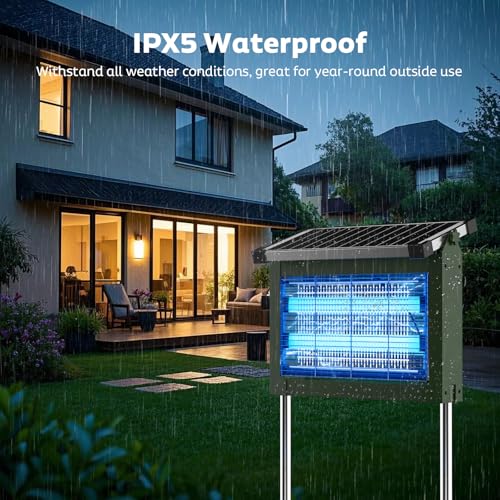 Solar Bug Zapper Outdoor (Green)