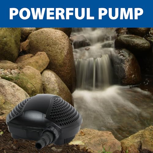 SolidFlo G2 Submersible Pump for Small Ponds