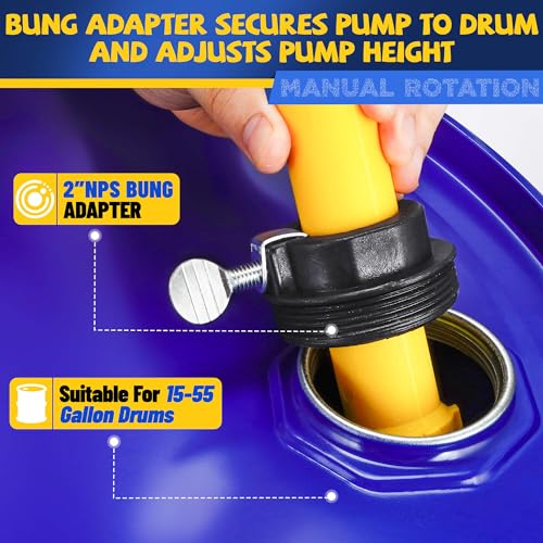 15 55 Gallon Drum Pump