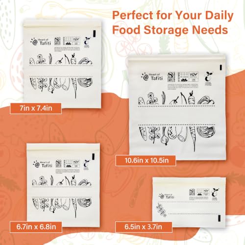 Compostable Food Storage Bags Variety Pack (Variety Pack)