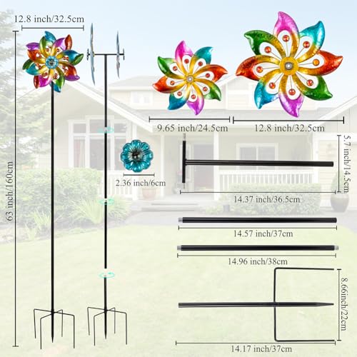 Metal Wind Spinners Outdoor
