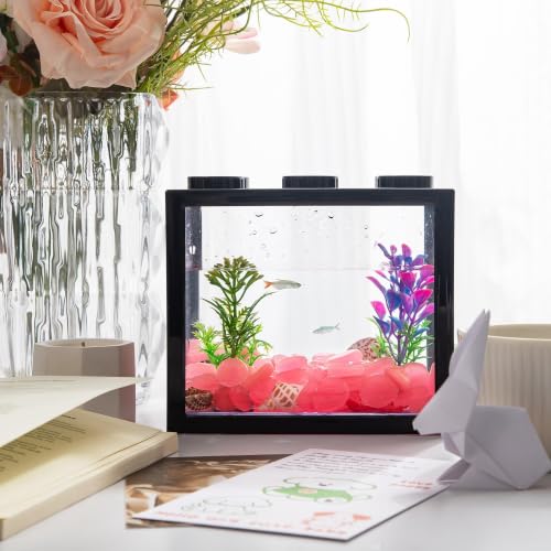 150 PCS Glow in The Dark Rocks (Pink/150 pcs / 2.5x2x0.5cm)