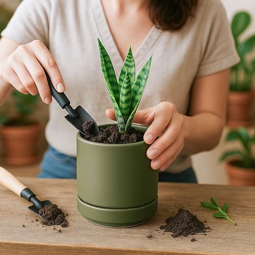 4.7 Inch Ceramic Planter Pot